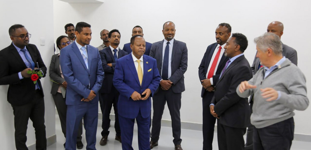 Gospod Peter Dolenc - srečanje z Etiopskim predsednikom - Etiopija 2024